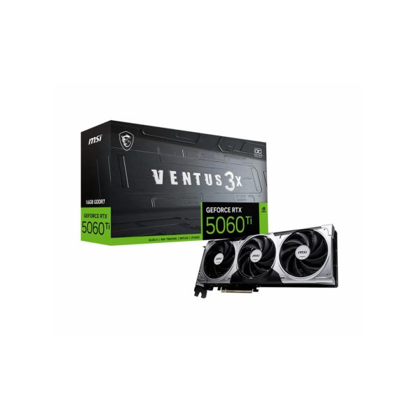 کارت گرافیک ام اس آی مدل GeForce RTX™ 5060 Ti 16G VENTUS 3X OC - Image 2