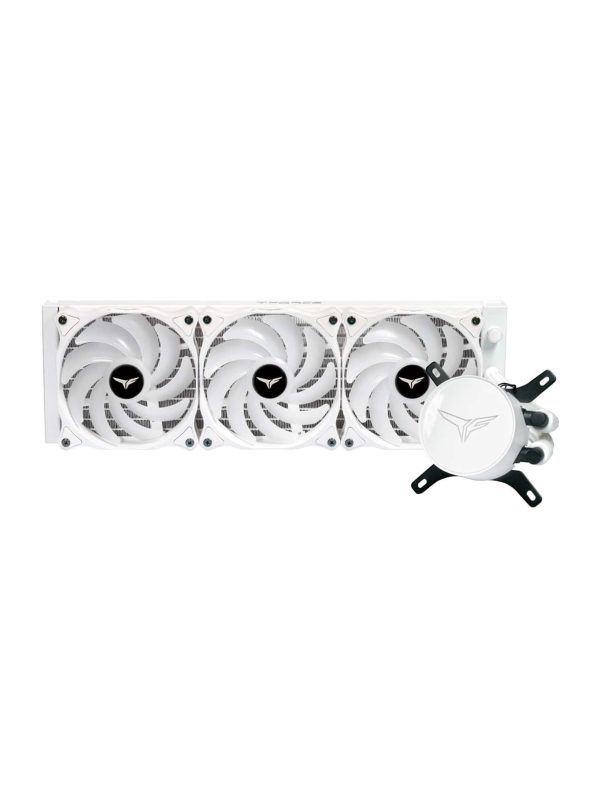 خنک کننده مایع پردازنده TEAMGROUP مدل SIREN GD360E All-in-One ARGB CPU Liquid Cooler White - Image 2