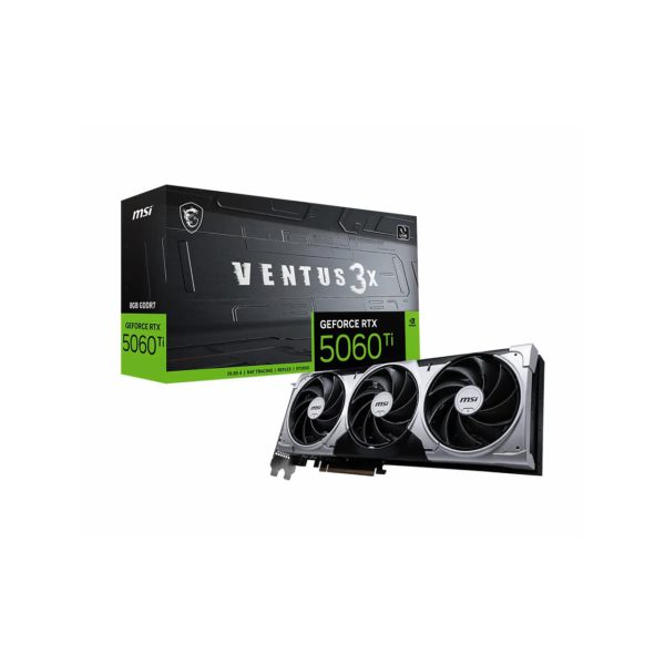 کارت گرافیک ام اس آی مدل GeForce RTX™ 5060 Ti 8G VENTUS 3X OC - Image 2
