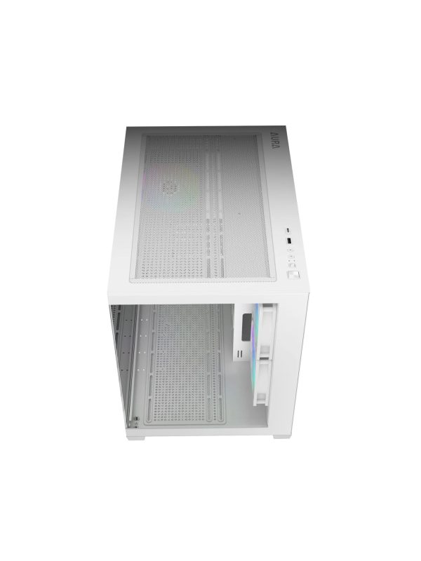 کیس گیم دیاس مدل AURA GC10M V2 WH ARGB - Image 6