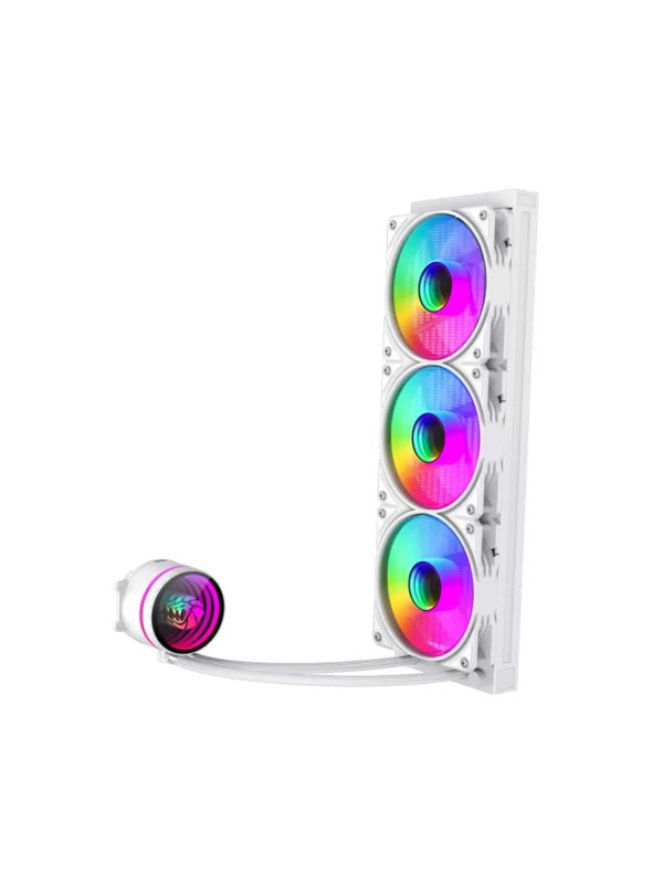 خنک کننده پردازنده گیم مکس مدل IceBurg 360 Infinity WH - Image 3