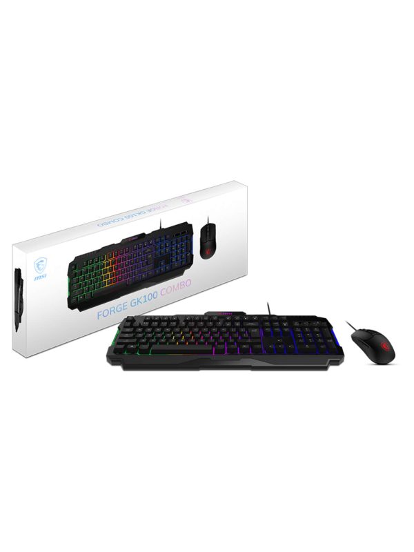 کیبورد و موس ام اس آی مدل FORGE GK100 COMBO - Image 5
