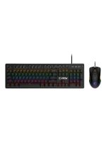 کیبورد و موس ام اس آی مدل FORGE GK300 COMBO - BLUE SWITCHES