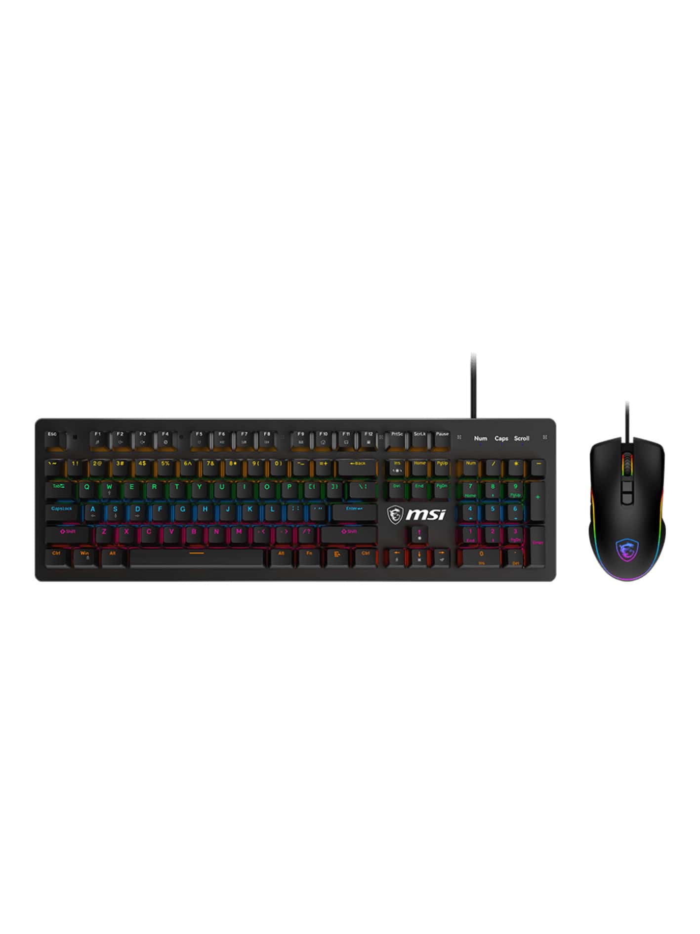 40-min کیبورد و موس ام اس آی مدل FORGE GK300 COMBO - BLUE SWITCHES - Image 1