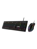 کیبورد و موس ام اس آی مدل FORGE GK300 COMBO - BLUE SWITCHES - Image 2