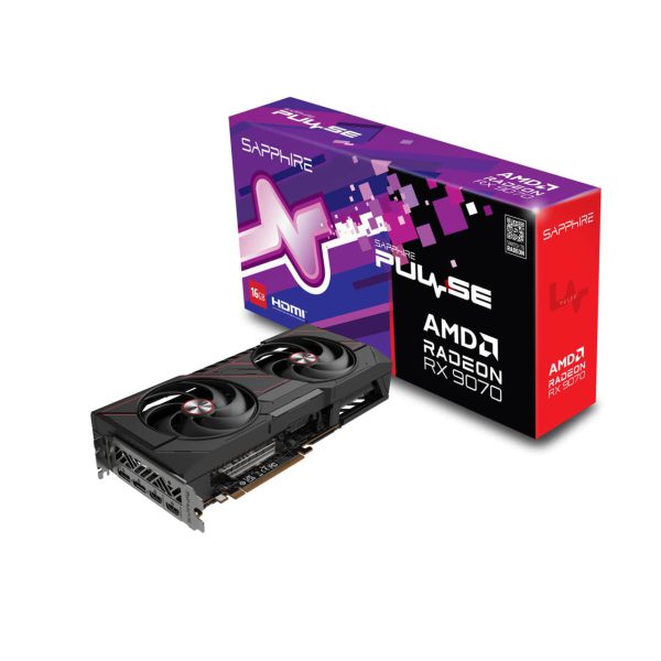 کارت گرافیک سافایر مدل PULSE AMD Radeon™ RX 9070 GPU ظرفیت 16 گیگابایت - Image 2