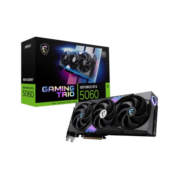کارت گرافیک ام اس آی مدل GeForce RTX™ 5060 8G GAMING TRIO OC - Image 2