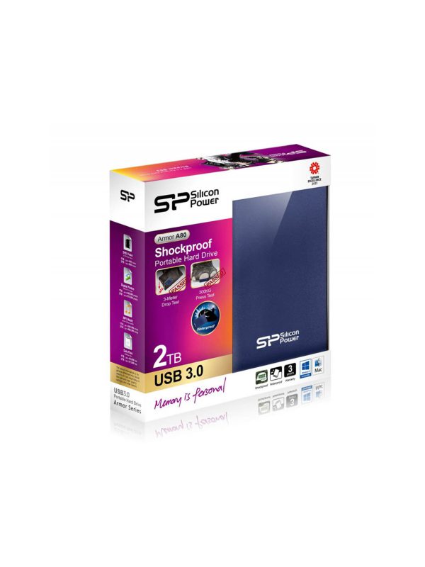 هارد اکسترنال سیلیکون پاور مدل Armor A80 با ظرفیت 2 ترابایت - Image 5