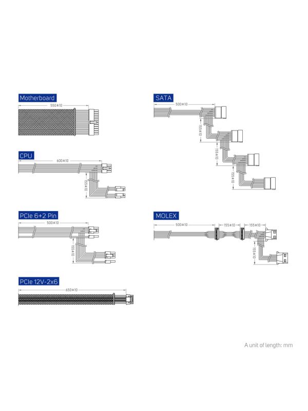 پاور اف اس پی 750 وات مدل VITA GD - Image 6