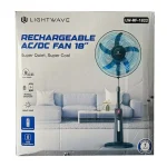 پنکه شارژی لایت ویو مدل LW-RF-1822 - Image 2
