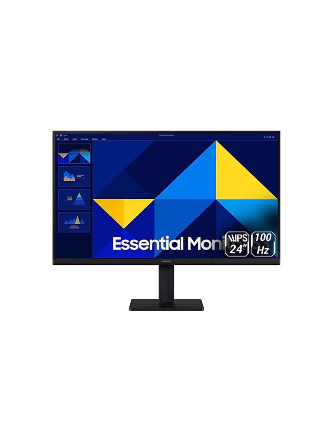 c8f32f72-26b3-4280-ba64-805e68b0a63e مانیتور 24 اینچ سامسونگ مدل Essential Monitor S3 S30GD - Image 1