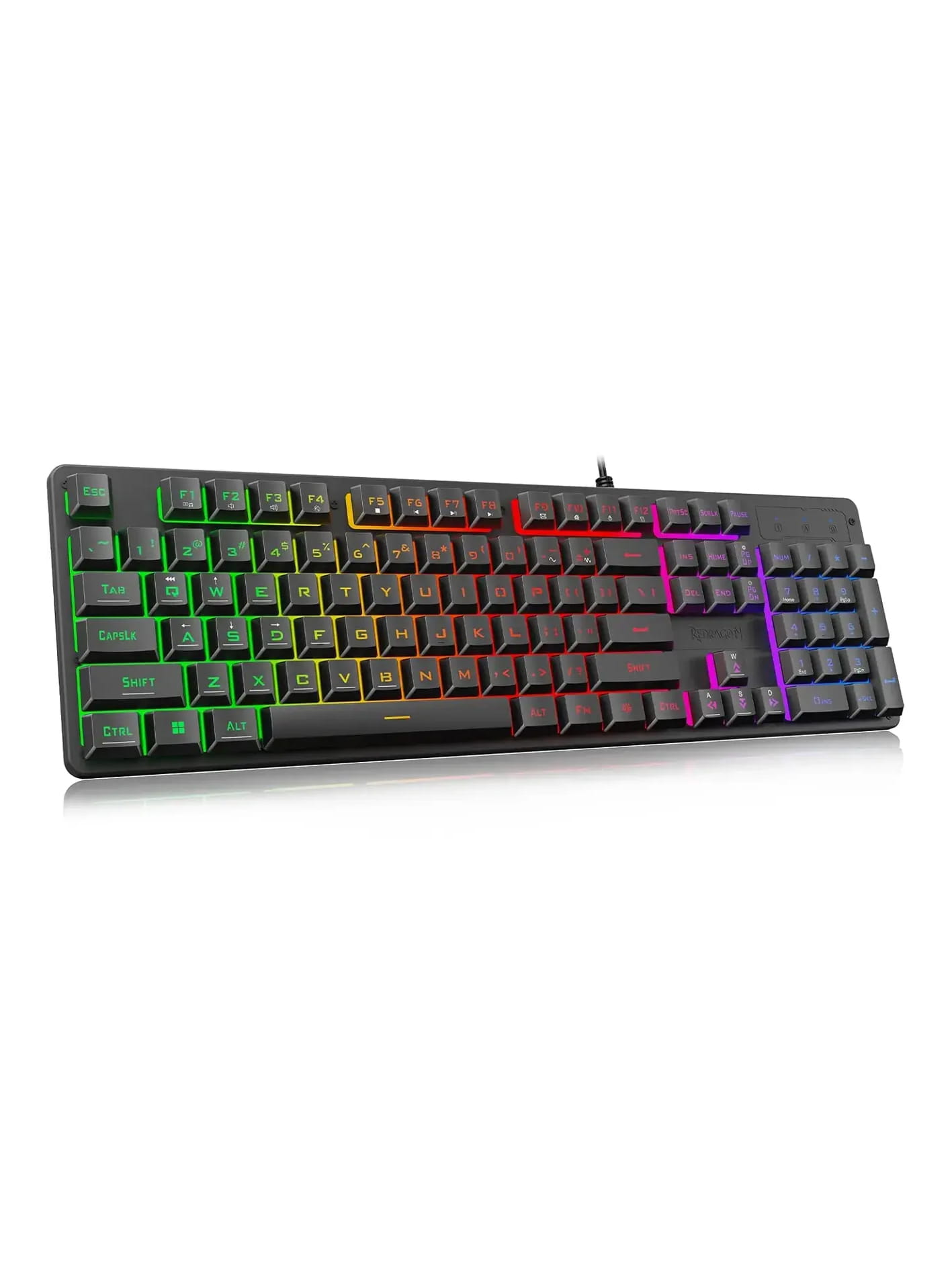 K521 کیبورد گیمینگ ردراگون مدل Netherbane K521 RGB - Image 1