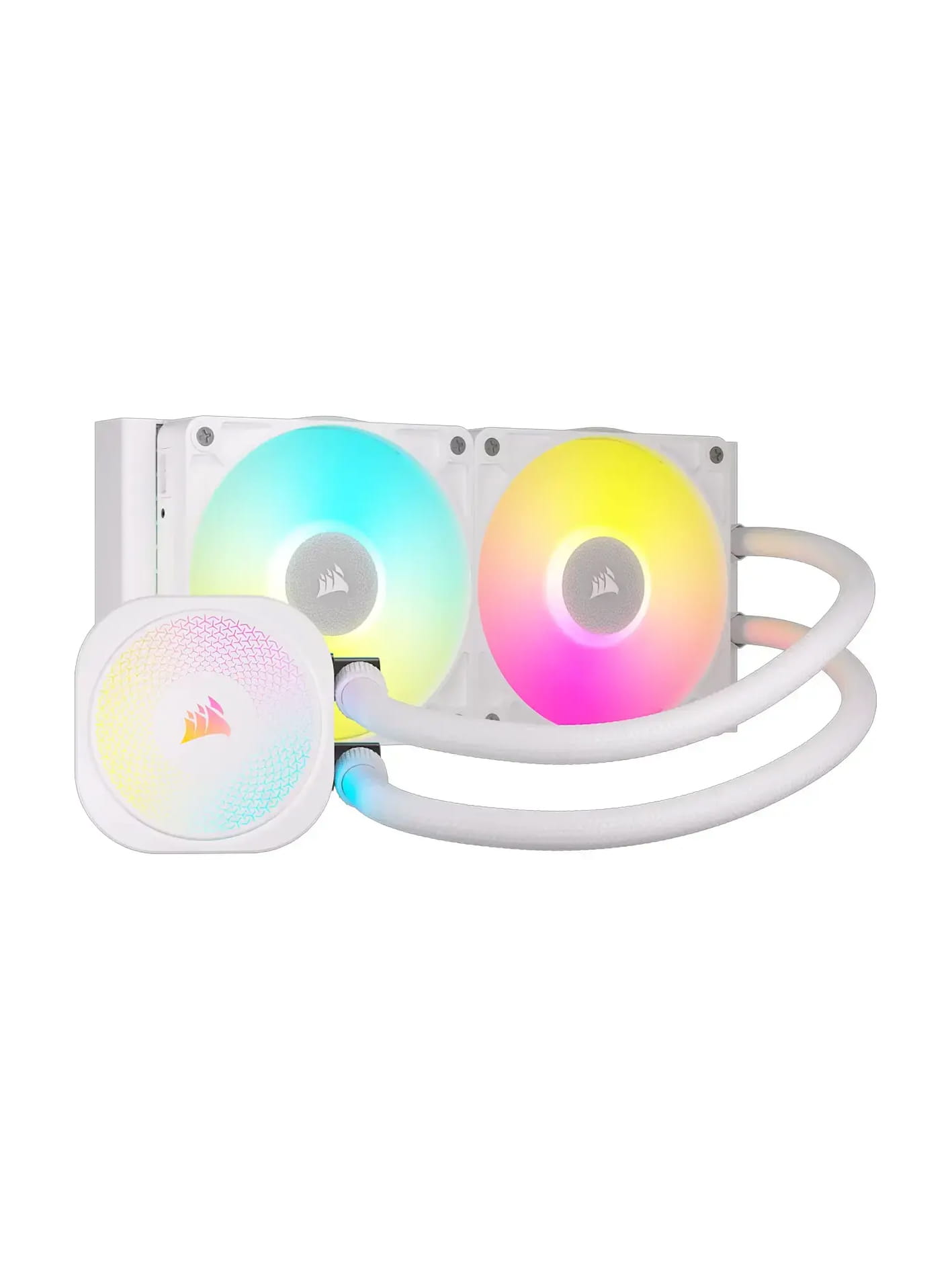 TITAN 240 RX 1 خنک کننده مایع پردازنده کورسیر مدل iCUE LINK TITAN 240 RX RGB white - Image 1
