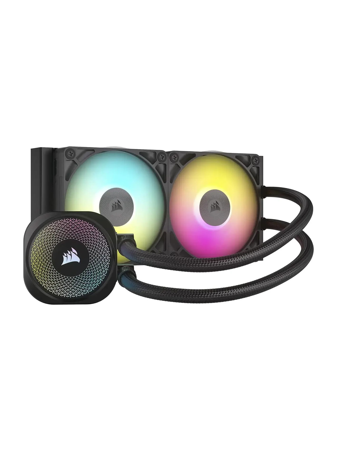 TITAN 240 m2 خنک کننده مایع پردازنده کورسیر مدل iCUE LINK TITAN 240 RX RGB Black - Image 1